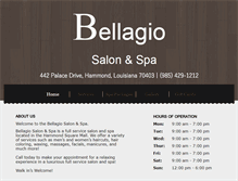 Tablet Screenshot of bellagiohammond.com